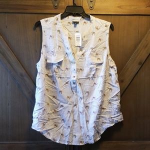 Torrid elephant print top